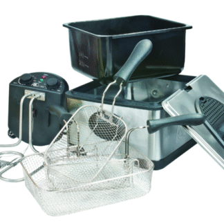 FAGOR-Friteuse 4L Inox-2000W-3 paniers - FG124