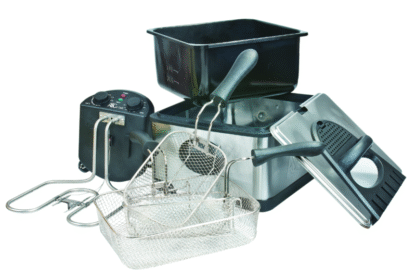 FAGOR-Friteuse 4L Inox-2000W-3 paniers - FG124