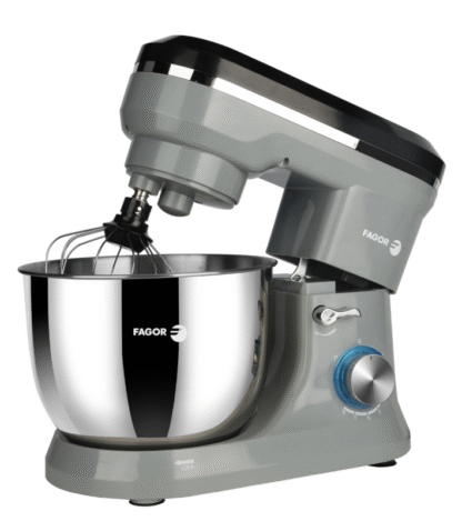 FG. Robot culinaire 5L 1000W Noir et Gris avec ligne Chrome - FG151