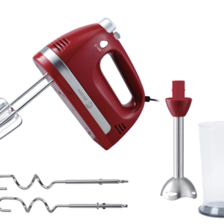 FG.SET BATTEUR AVEC pied blender ROUGE - FG1819