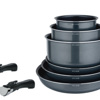 Batterie FAGOR 8 pièces aluminium amovible gris - FG90