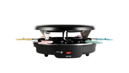 Raclette grill 6 personnes 1000W - fg107