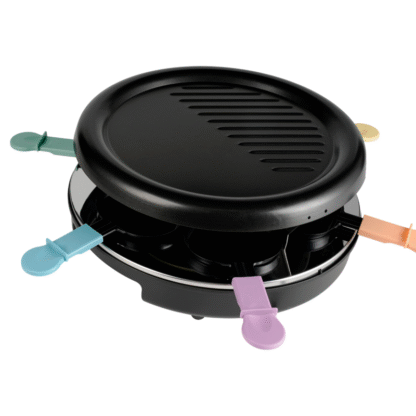 Raclette grill 6 personnes 1000W - fg107 – Image 2