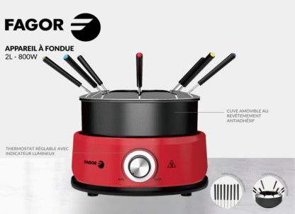 Appareil à fondue 8 personnes - FGF800 – Image 7
