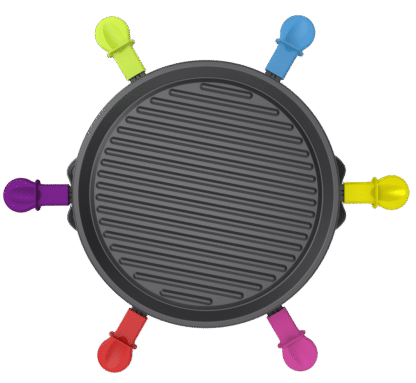 Raclette Grill 6 personnes - FG830 – Image 2