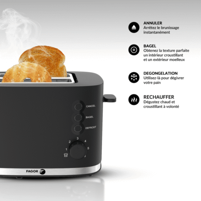 Toaster fonction bagel  - fg250 – Image 6