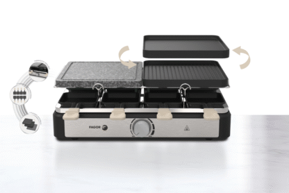 Raclette & Grill 3en1 8 personnes  - FGRG8 – Image 9