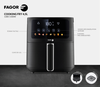 Cooking Fry 4.5L - FGAF450 – Image 6