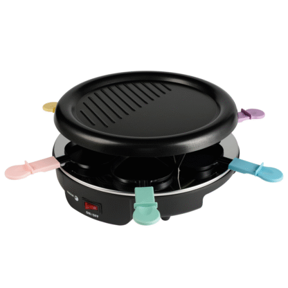 Raclette grill 6 personnes 1000W - fg107 – Image 3