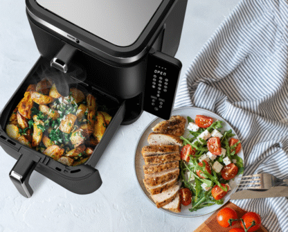 Cooking Fry 11L 2 cuves de 5,5L superposées - FG2502CR – Image 12