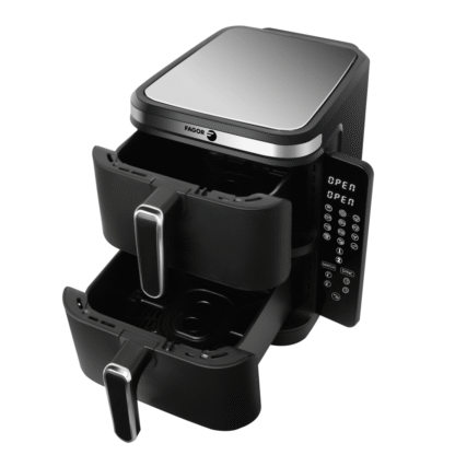 Cooking Fry 11L 2 cuves de 5,5L superposées - FG2502CR – Image 2