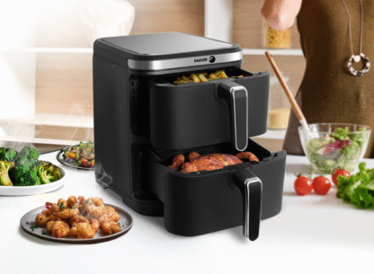 Cooking Fry 11L 2 cuves de 5,5L superposées - FG2502CR – Image 10