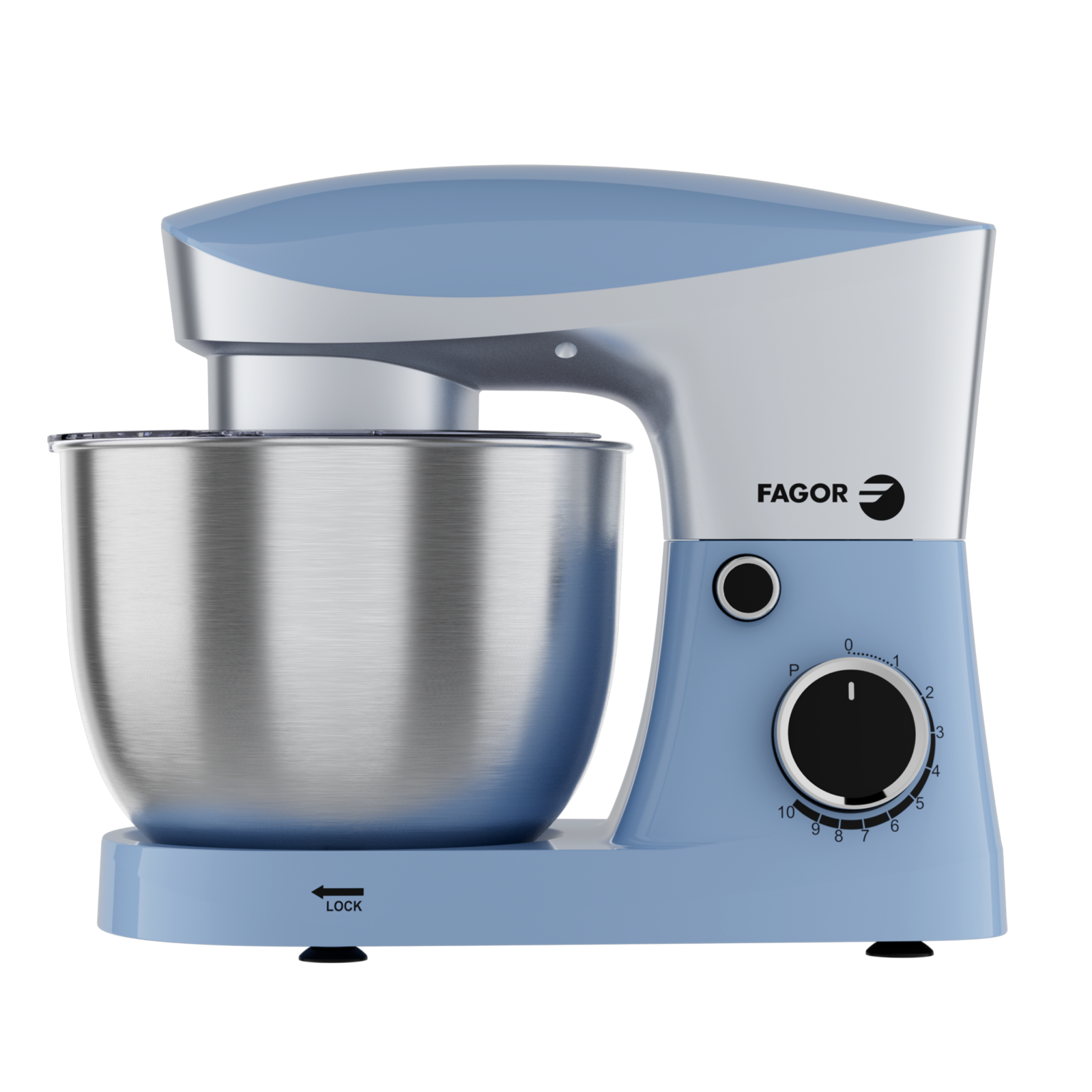 Robot pâtissier 6L Bleu