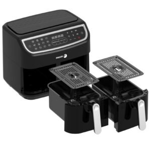 FG. Cuisson Fry Plus Black 9L avec double plateau