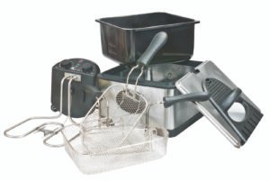 FAGOR-Friteuse 4L Inox-2000W-3 paniers