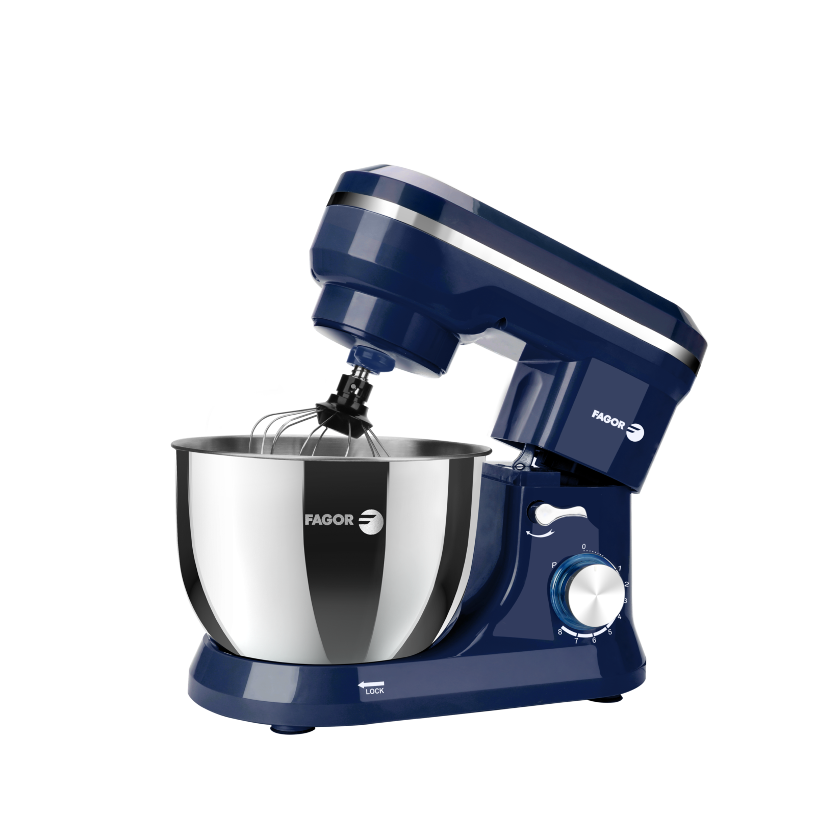 Robot pâtissier bleu marine