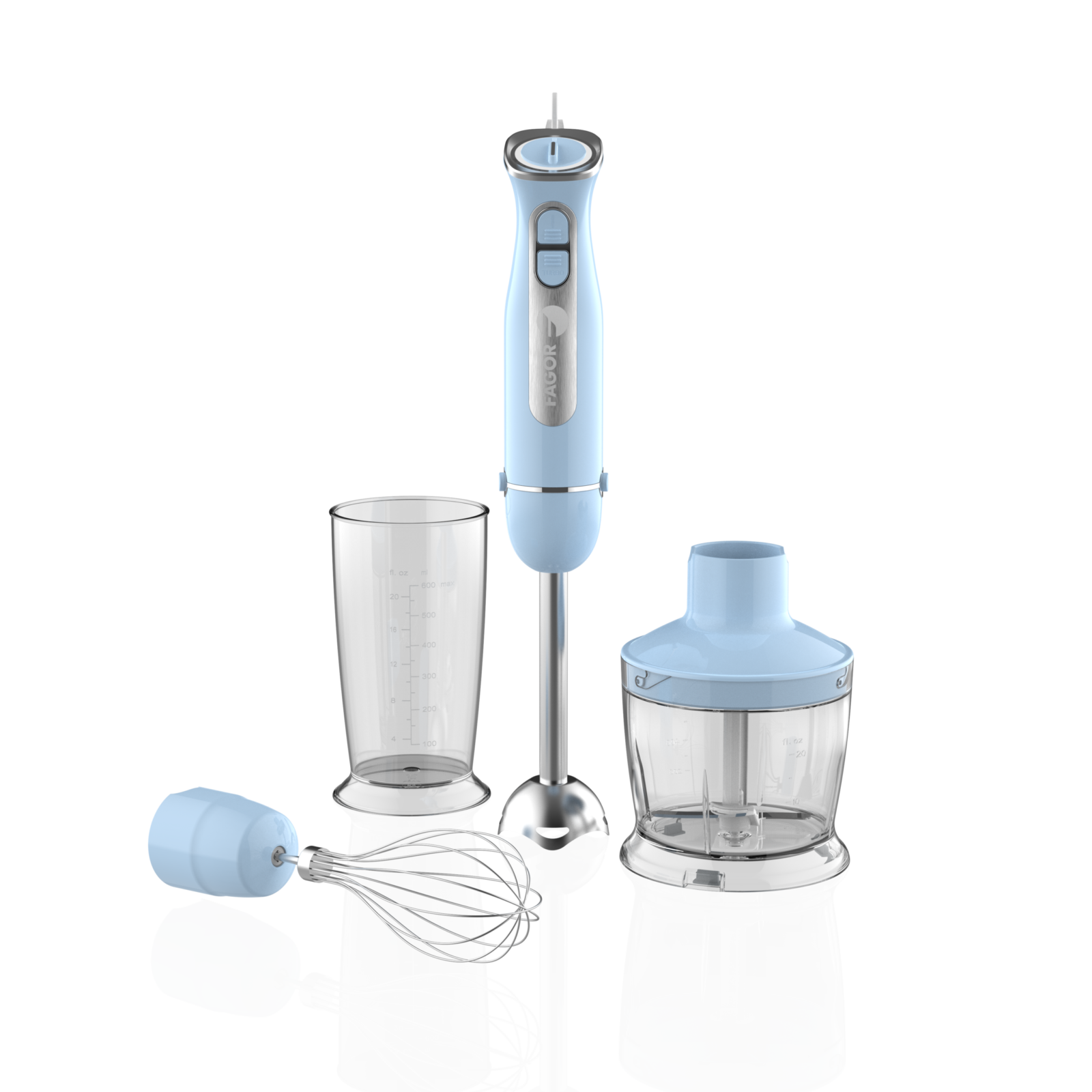 Set Mixeur Plongeant 1000W
