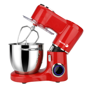 Robot Patissier 6.5L Rouge avec 2 poignées