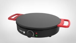 Crêpière électrique rotative 1000W + 1 pot de Nocciolata