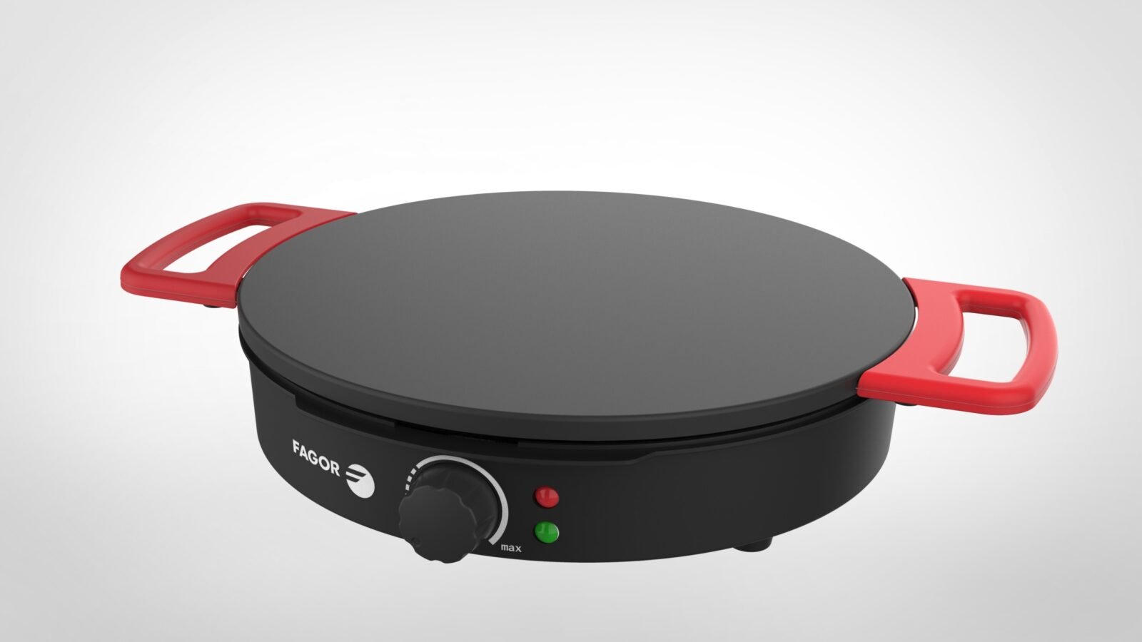 Crêpière électrique rotative 1000W + 1 pot de Nocciolata